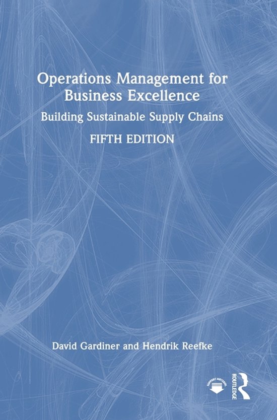 Operations Management for Business Excellence - cover