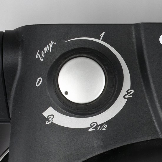 G3 Ferrari Delizia - Pizzaoven elektrisch - 400°C - Vuurvaste pizzasteen Ø31 cm - Pizza in 5 min - Zilverkleurig — afbeelding 4