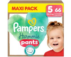 Pampers Harmonie Pants Maat 5 – 12-17 kg – 66 Luierbroekjes – Maxi Pack