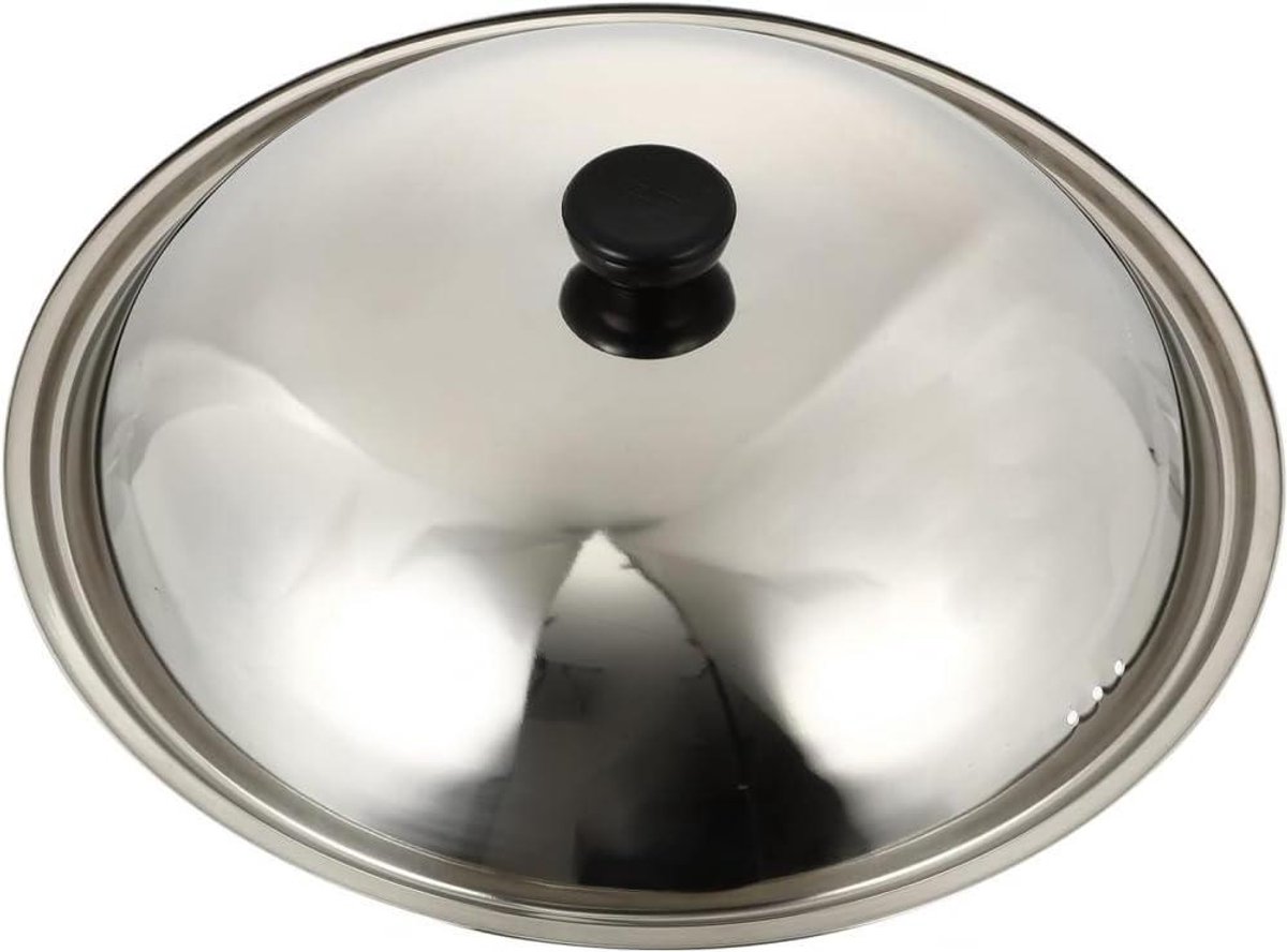 Pandeksel RVS - Kookdeksel Universeel - Koken en Braden - Anti-olie Spat - 38 cm - Zilver
