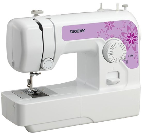 Brother J17s - Semiautomatische Naaimachine - Wit