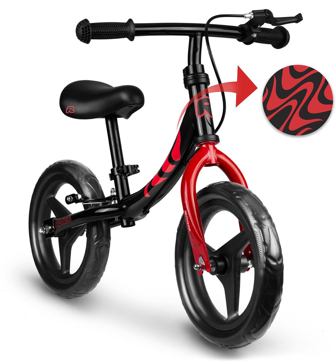 Loopfiets voor Kinderen Ricokids Fun Adventure