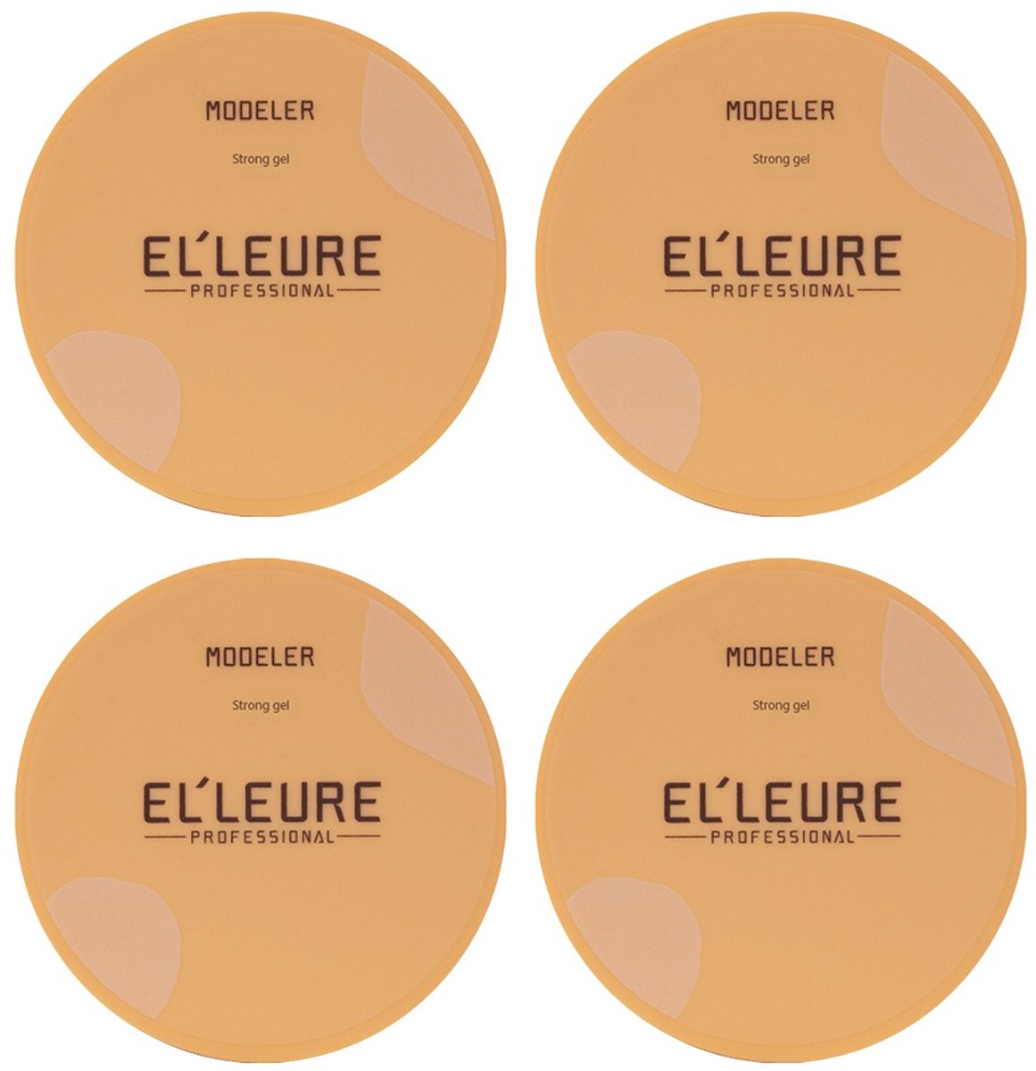4x Elleure Modeler Sterke Gel 100ml