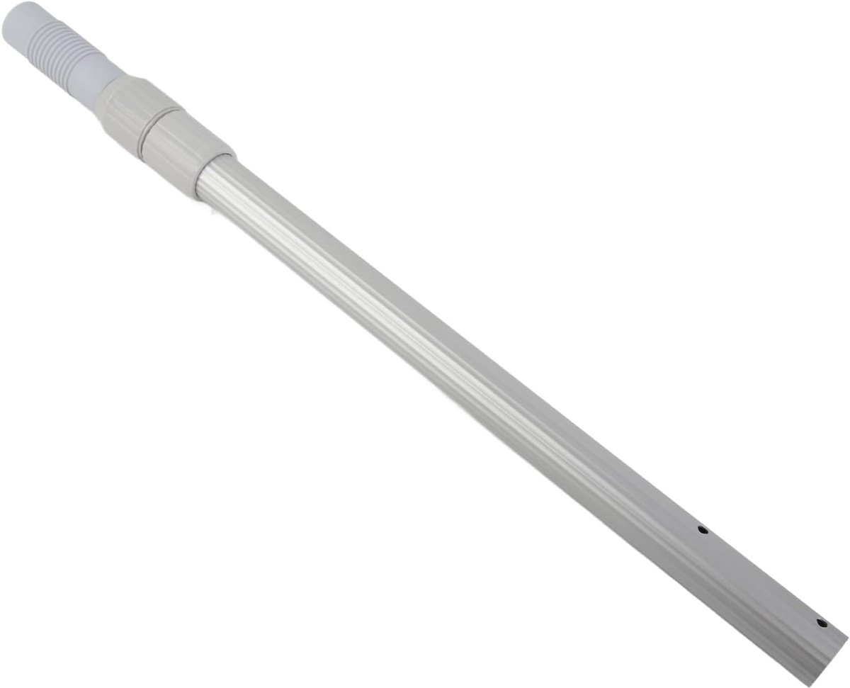 Telescopisch Handvat - Verstelbare Stok - Reiniging Hulp - Aluminiumlegering - 64-99 cm - Zwart