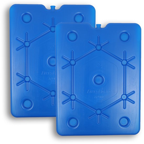 DULA platte koelelementen voor koelbox en koeltas - Freezeboard blauw plat - 2 stuks - 900 gram - 25 x 32.5 x 1.5 cm van DULA — afbeelding 5