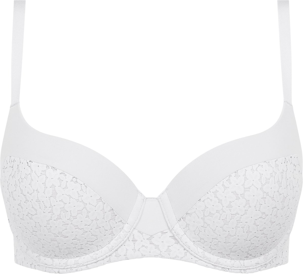 Chantelle Norah - T-Shirt BH - Bedekkend - Soft Feel - WIT