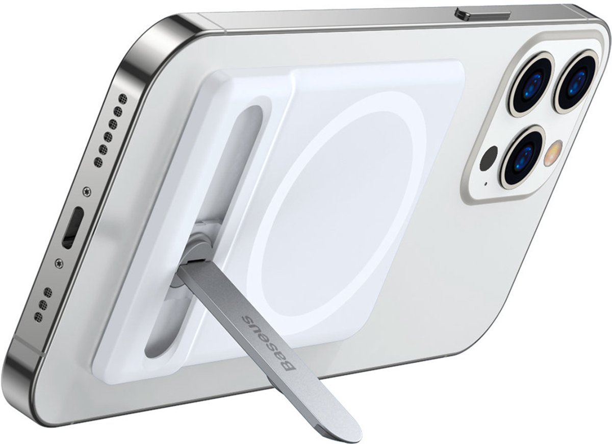 Baseus Opvouwbare Magnetische Stand Wit