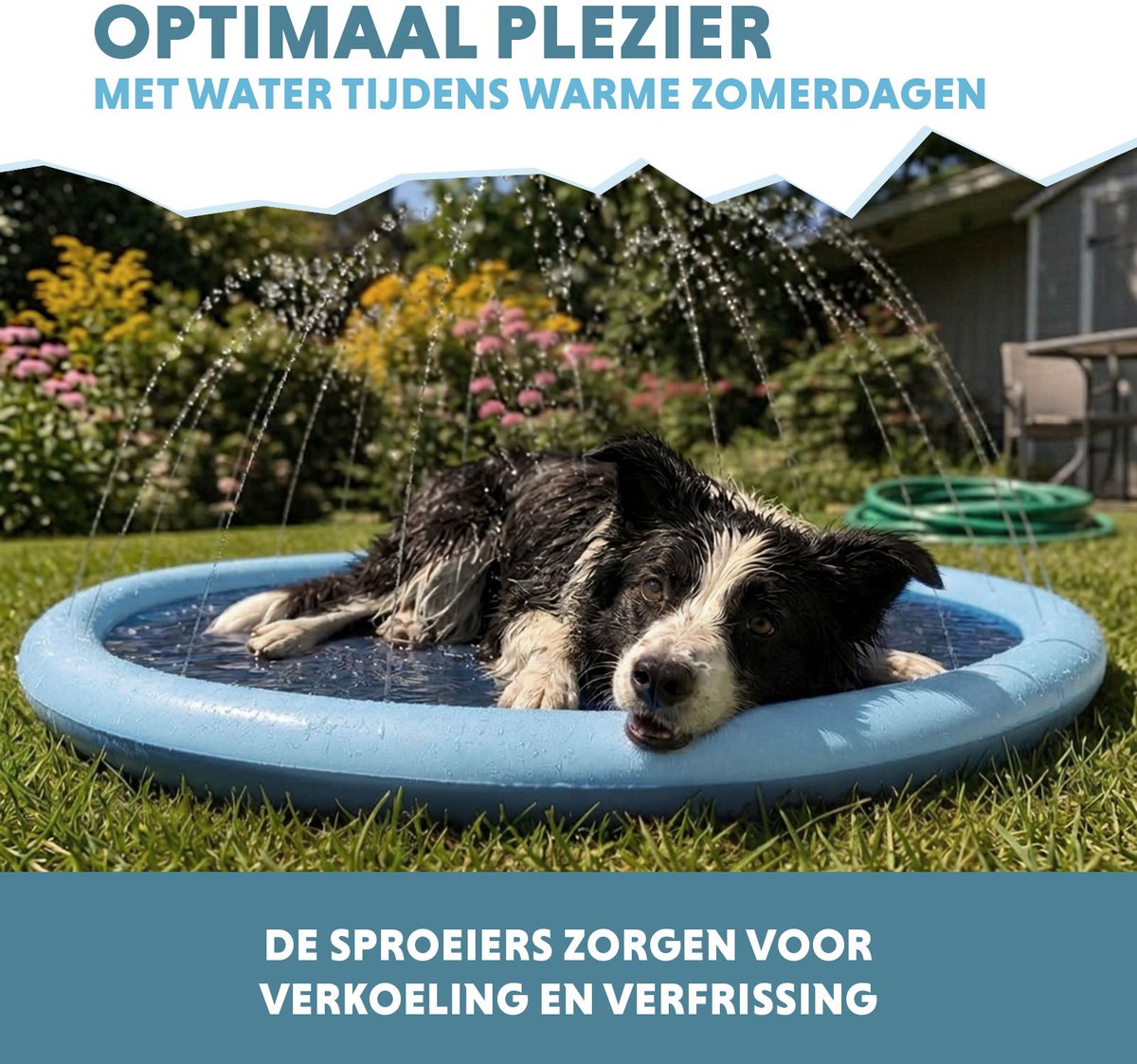 Hofman Animal Care Coolpets Mat met Sprinklers - 150 cm thumbnail 3
