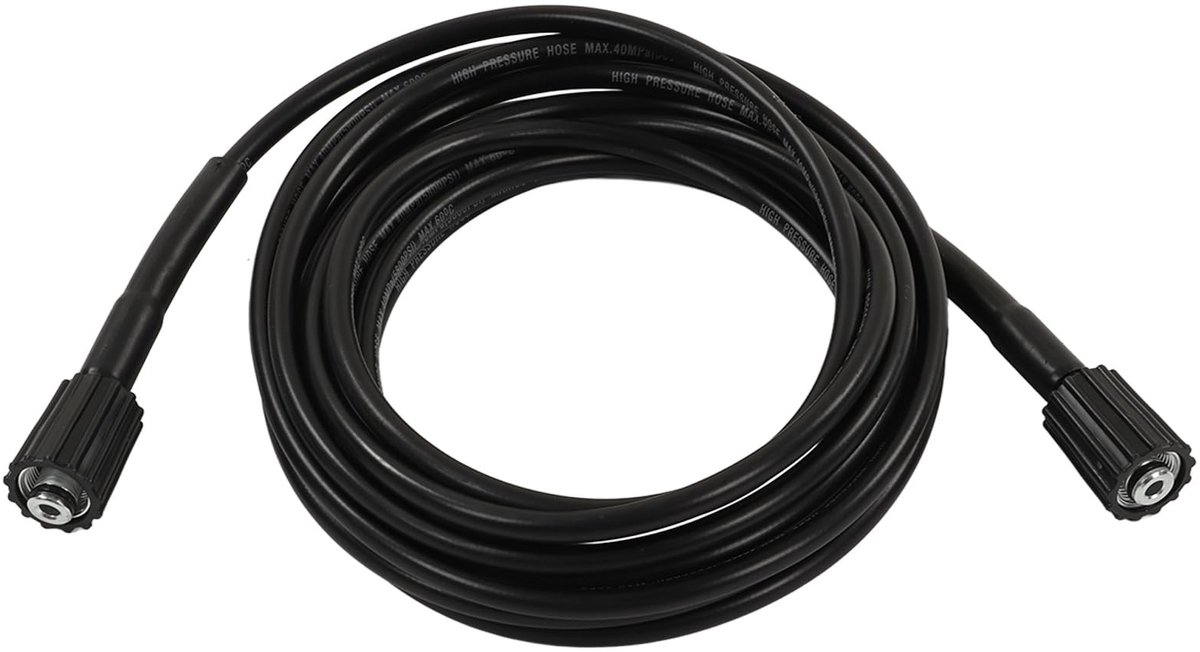 Dailygoods- Hogedrukreinigerslang 9 Meter - Autowasslang - Verlengpijp - Quick Connect Plugs - Veelzijdig Gebruik - Ideaal voor Auto's en Vloeren - Reinigingsslang