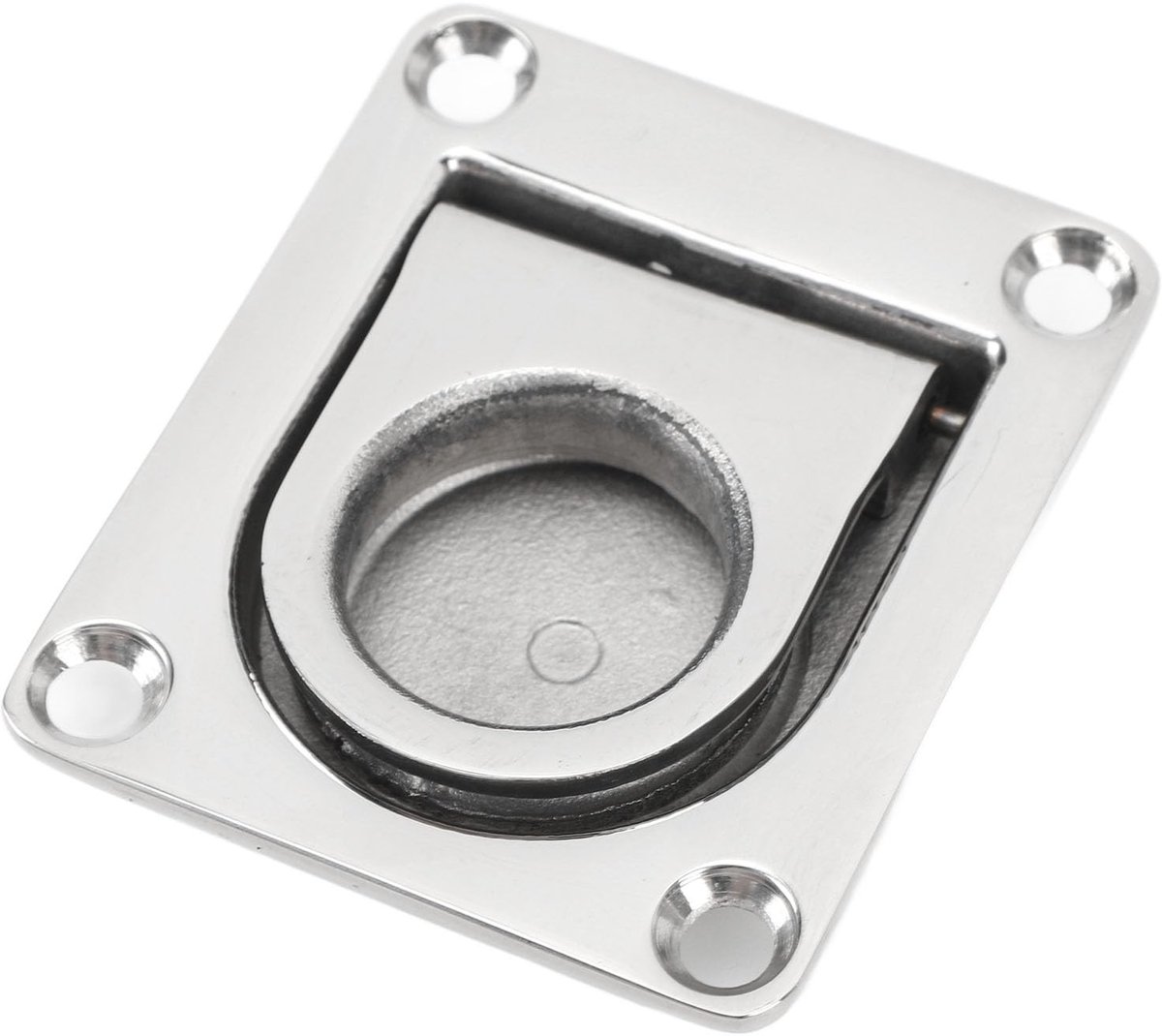 Dailygoods- Deurknop 316 Roestvrij Staal - Ring Deurgreep - Flush Handgreep - Voor Boot Dek en Meubilair - Schokbestendig - Duurzaam Ontwerp