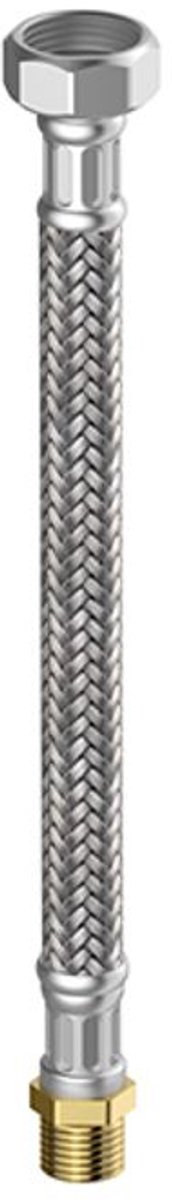 Flamco Meiflex Panzerslang Verwarming 3/4 inch BI x 3/4" AG, 1000 mm, M4325.0127.100