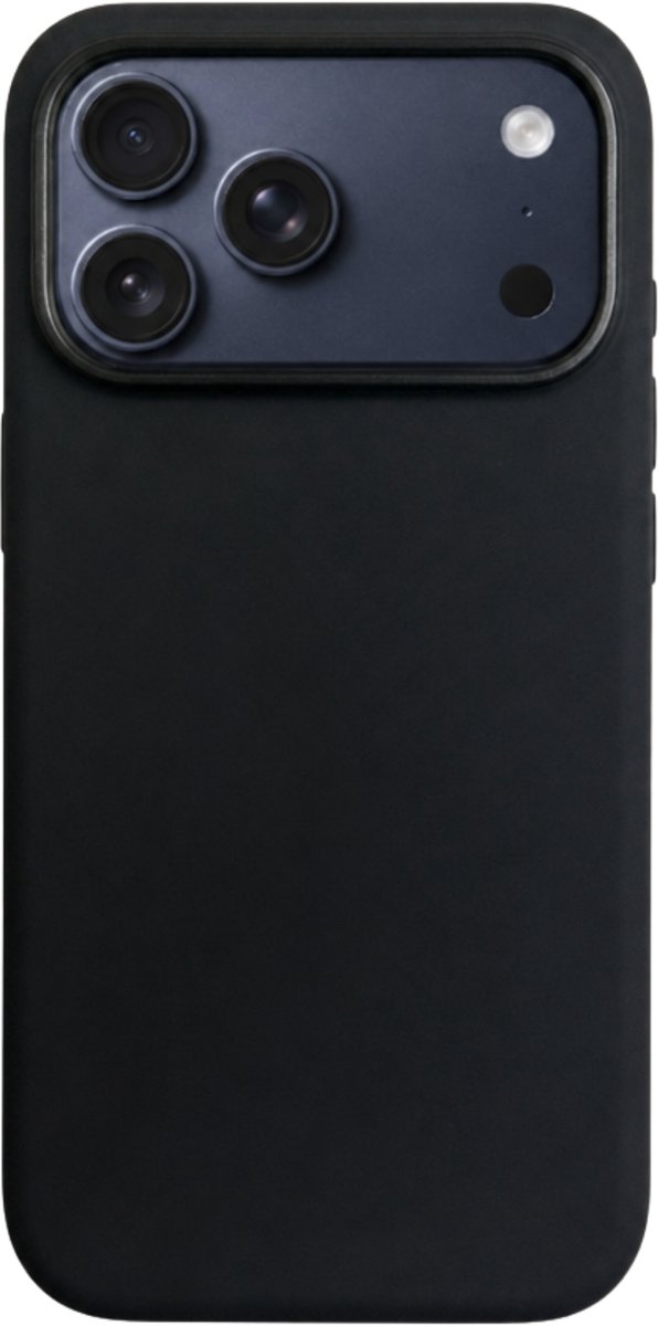 Mastersøn iPhone 17 Pro Max Siliconen Hoesje MagSafe - Zwart