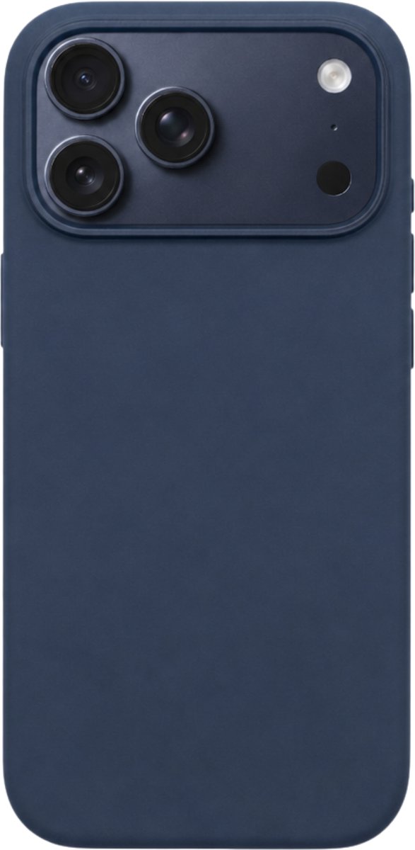 Mastersøn iPhone 17 Pro Max Siliconen Hoesje MagSafe - Marineblauw
