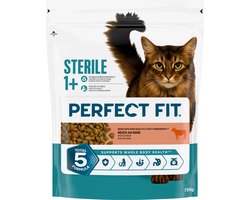 Perfect Fit Kattenbrokken - Steriel - Rund zak 4x750g