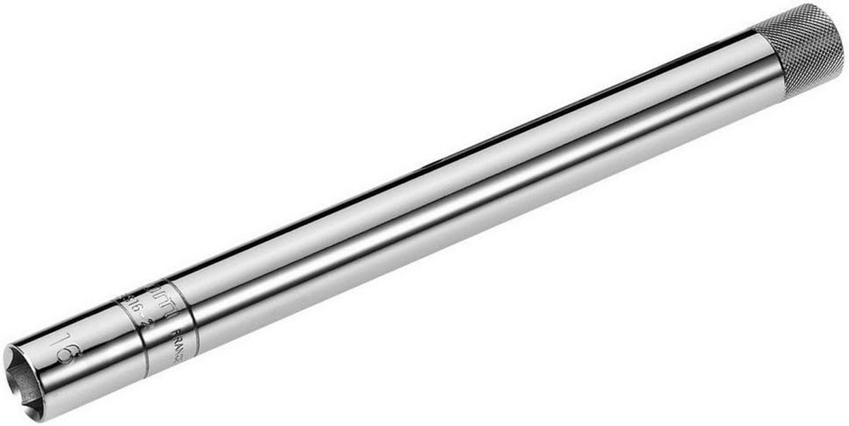 Bougiesleutel - Dopsleutel - Motoronderhoud - Lange steel - 16 mm 250 mm - Metaal