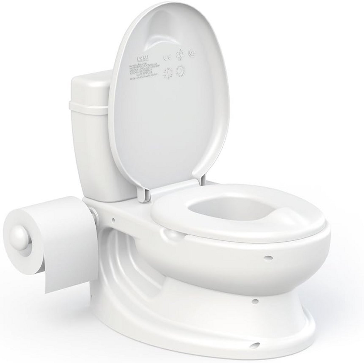 Kinder Toilet - Potje Leren - Zindelijkheidstraining - Realistisch Design - 1 Stuk - Wit