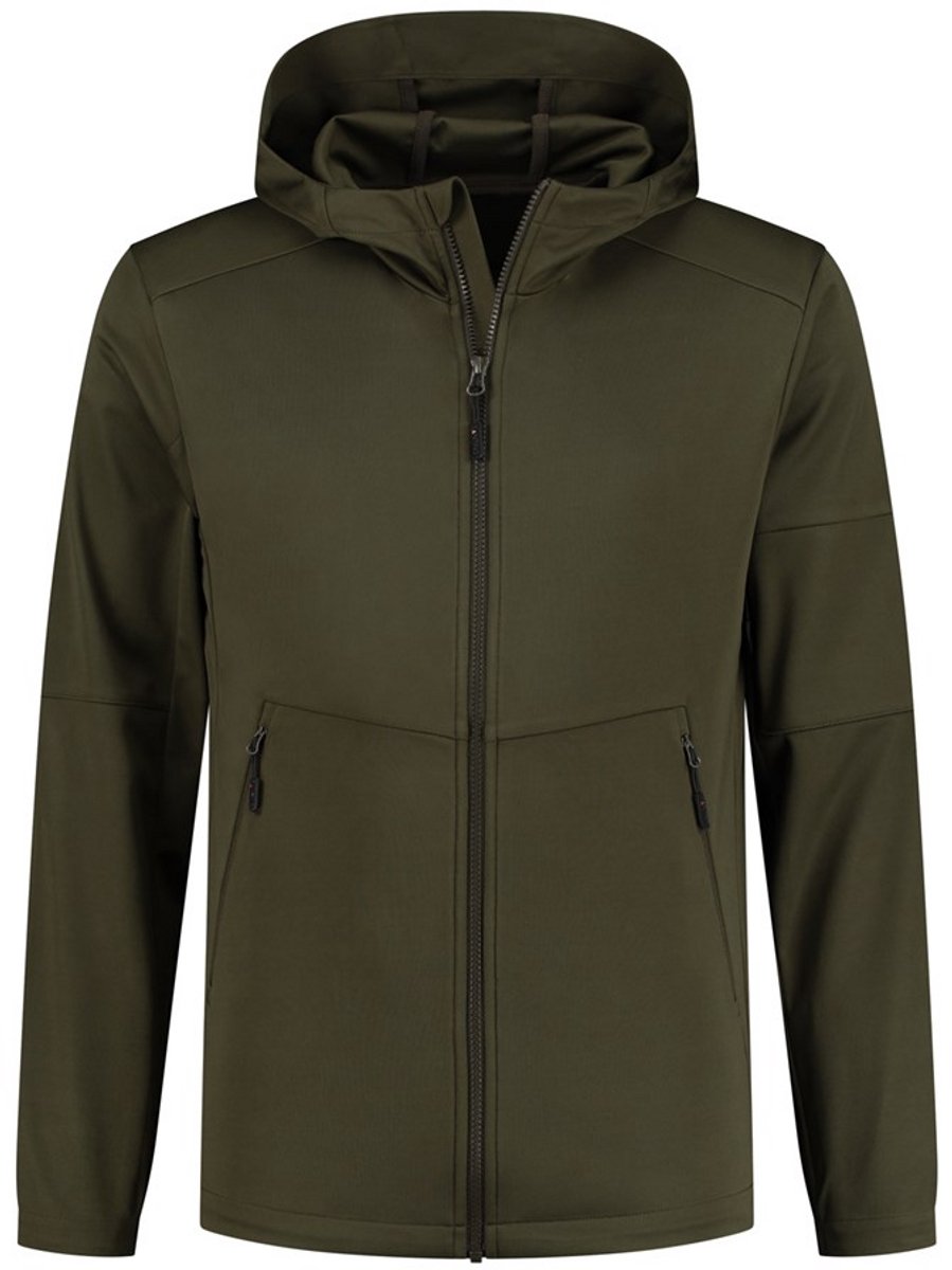 SANTINO SEATTLE Softshell jack M / Zwart