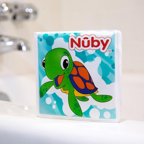 Babybadboek - Waterboek - Samen spelen - Maakt piepend geluid - 1 stuk - Multicolor — afbeelding 2