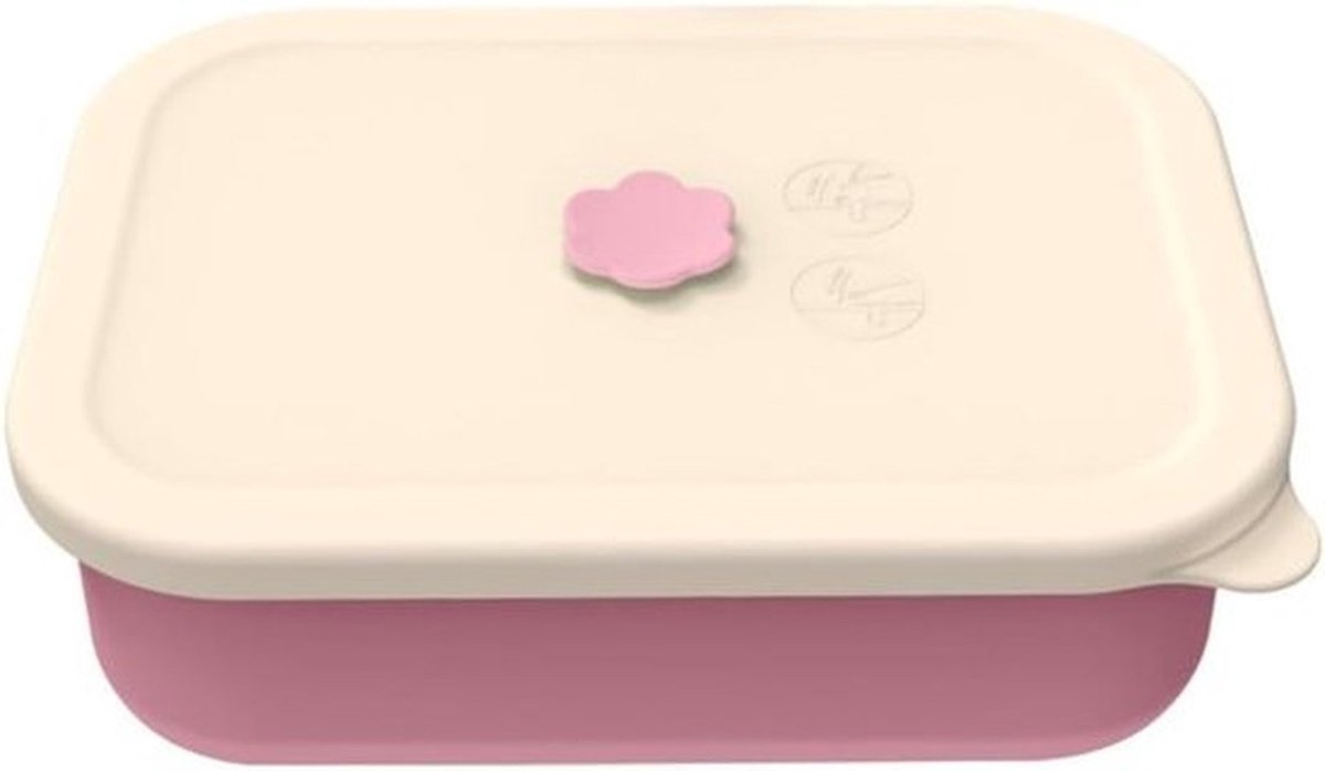Lunchboxen - Broodtrommel - Bento Box - Magnetronbestendig, vaatwasserbestendig en vriezerbestendig - Ideaal voor werk en picknicks - Geschikt voor kinderen en volwassenen - Roze