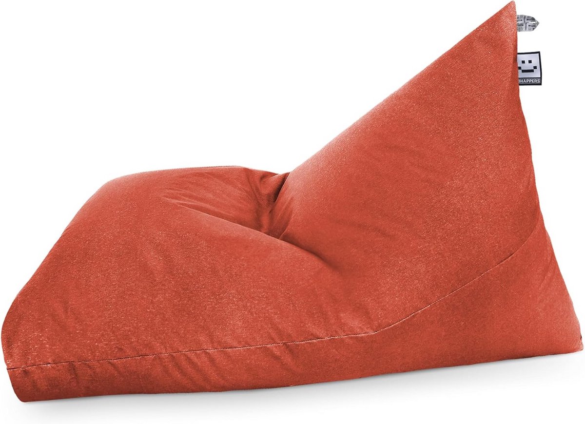 Outdoor Zitzak - XL Poef - Buiten Ontspannen - Waterafstotende Stof - 100x120x80 cm - Oranje