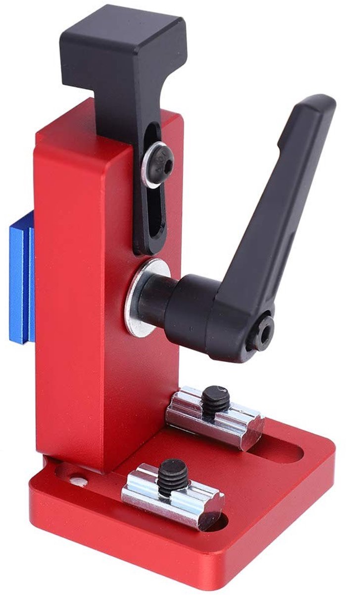 Dailygoods- Chute Locator Antislip - Aluminium Geleiderail - Houtbewerking - Verstelbaar - Duurzaam - Professioneel Ontwerp