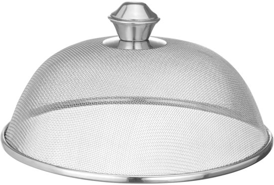 HENDI Voedselkap - Gaas - Roestvast staal - Ergonomische handgreep - Ø305xH170mm — afbeelding 2