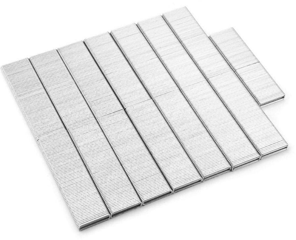 Dailygoods - Heavy Duty Nietjes 2040 Stuks - U-Type Voor Elektrisch en Lucht Nietpistool - Meubelframes en Foto Fix - Betrouwbare Kwaliteit
