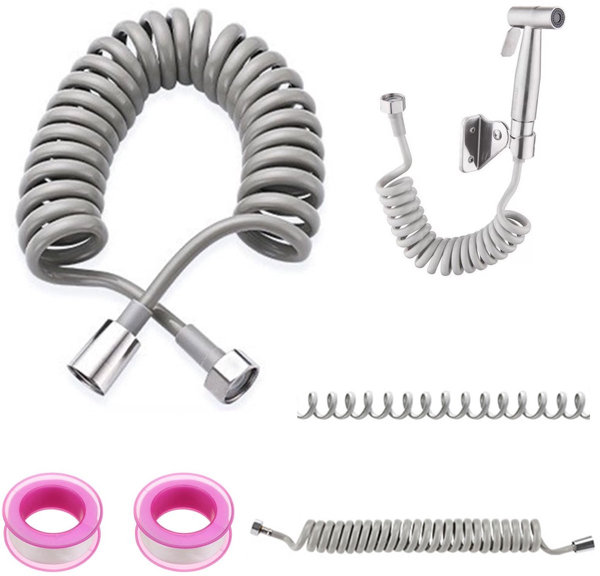 Dailygoods- Doucheslang - Douchekop met slang - Doucheset - Douchekop hoge druk - Douchest
