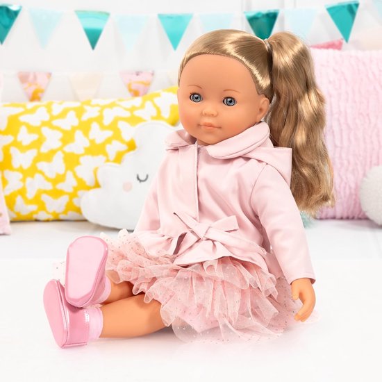 Interactieve Pop Met Lang Haar en Slaapoogjes, 46 CM — afbeelding 4