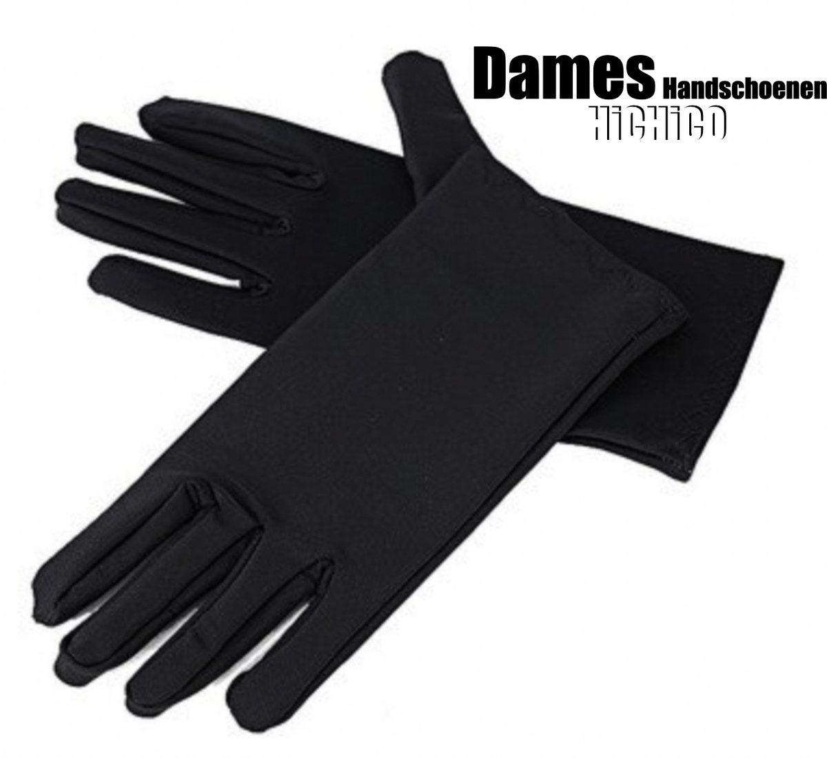 Beschermende Handschoenen - Handschoenen - Eczeemhandschoen - Black Gloves - Jewelry Handschoen - Werk Handschoen - Beauty salon handschoenen - Veiligheid Handschoen Lichtgewicht Unisex Zacht MAAT L ----- HiCHiCO®