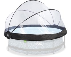 Zwemvijver Afdekking Ø305 cm - Universele Pool Dome voor Intex & Bestway Zwembaden - Houdt Water Warm en Schoon