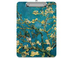 Kunststof Klembord - Decoratief Klembord - Notities Maken - Duurzaam Materiaal - A4 Formaat - Apricot Blossom