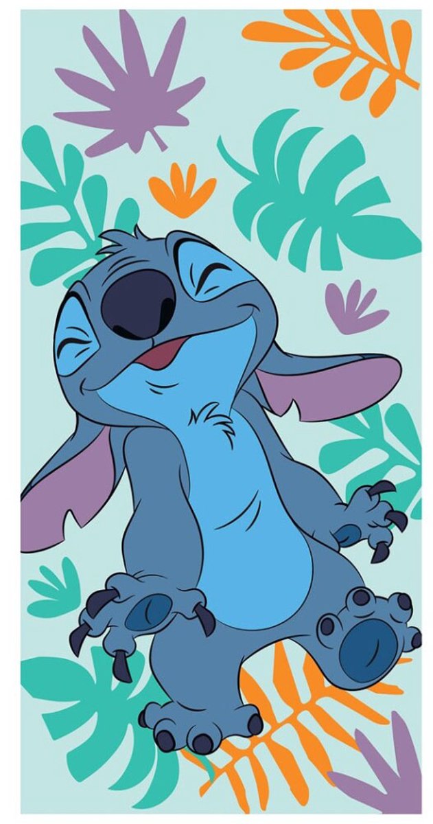 Disney Lilo & Stitch Strandlaken Stitch Dance - 70 x 140 cm - Katoen