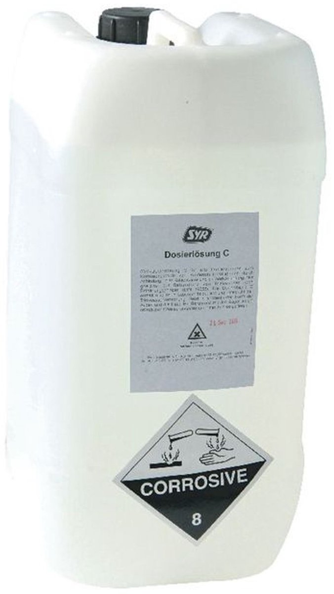 SYR Mineraaloplossing 25 l type W na onthardingsinstallaties, 3100.00.906