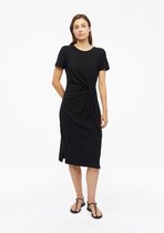 s.Oliver - female - Midi jersey jurk met knoopdetail