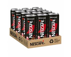 Nescafé - Americano IJskoffie - 12 blikken a 250ml