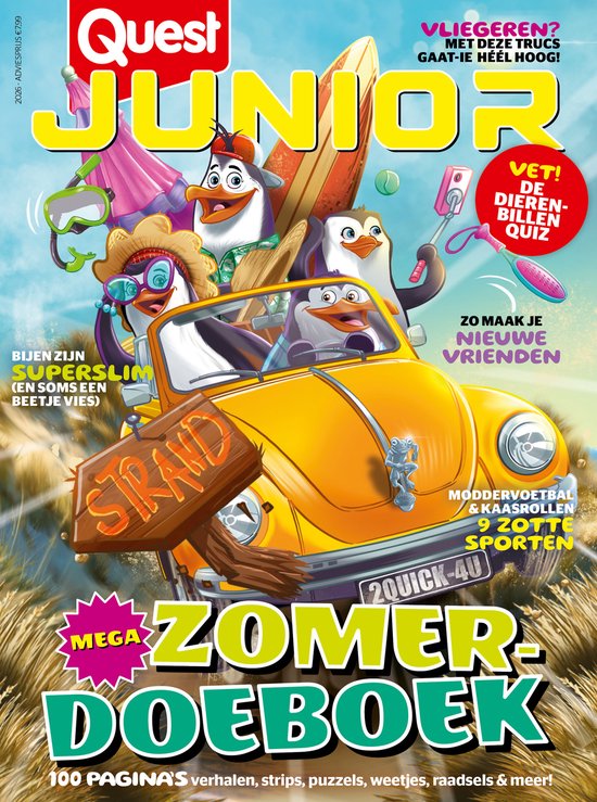 Quest Junior Zomerboek 2026