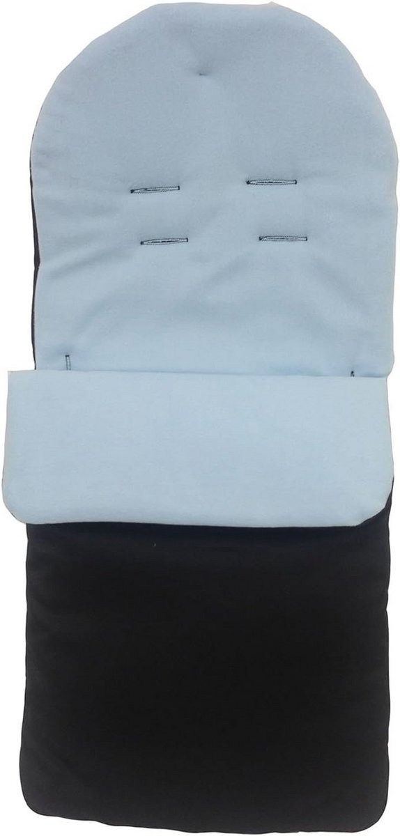 Voetenzak Kinderwagen - Universele Muts - Warm Blijven - Wind Shower Resistant - 39 x 88 cm - Blauw