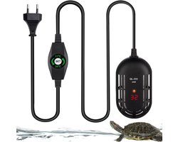 Aquarium Verwarmer - Verwarmingsstaaf - Water Opwarmen - Instelbare Temperatuur - 25 Watt - Zwart