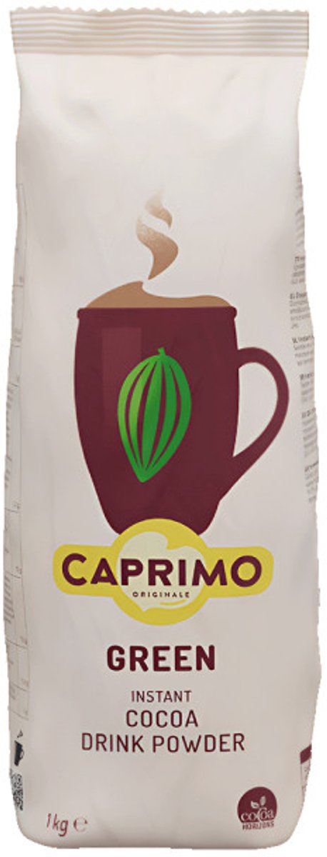 Instant cacaodrinkpoeder Caprimo Choco Green, 1 kg
