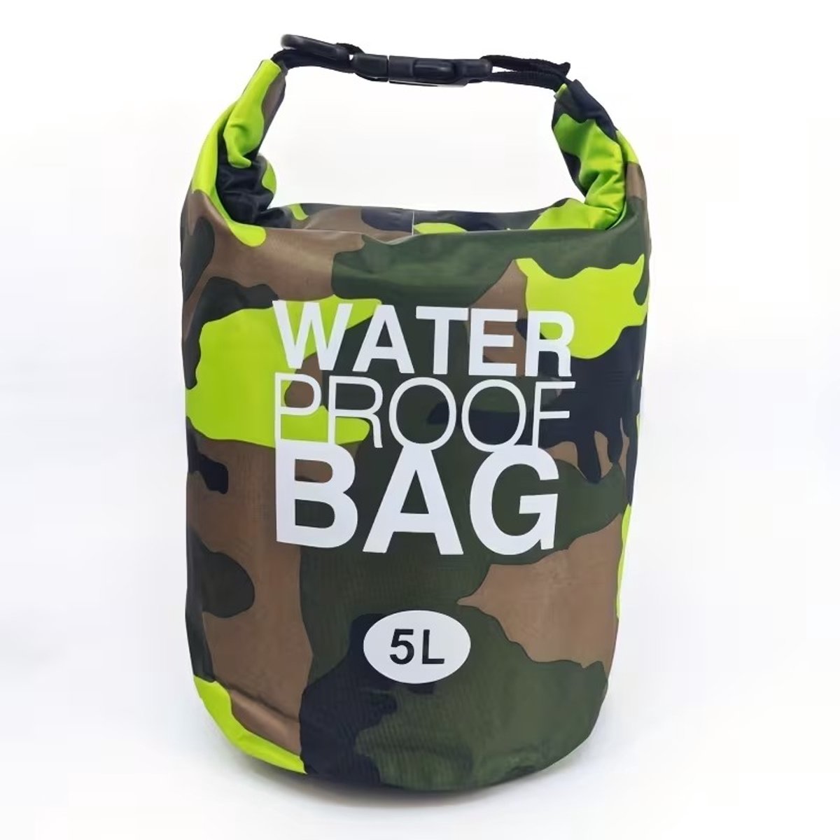 Waterdichte Tas - Nature Peak Dry Bag 5L – Waterdichte Compressiezak met Roll-Top Sluiting – Tas voor Kamperen, Kajakken, Vissen, Strand & Reizen
