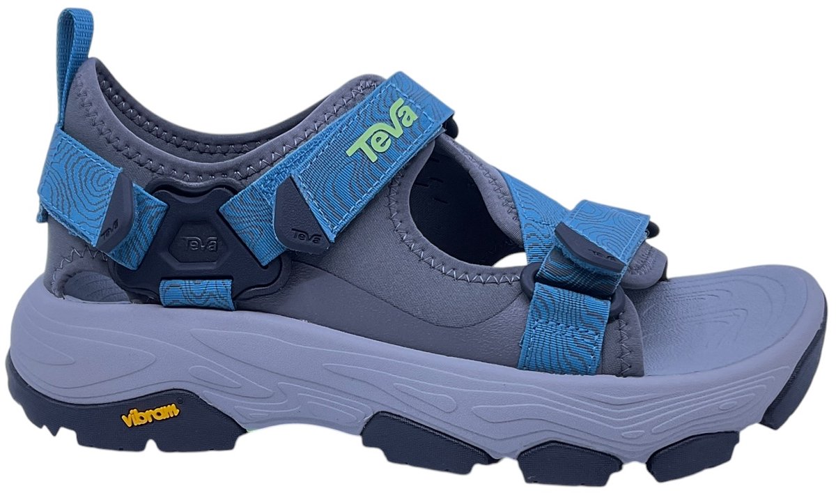 Teva M Grandview max sandalen-wandelsandalen-dichte hiel- met Grijs