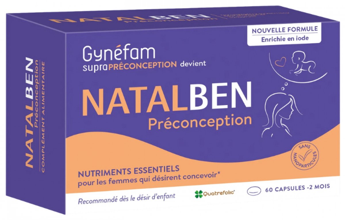 Effik Natalben Préconception 60 Capsules