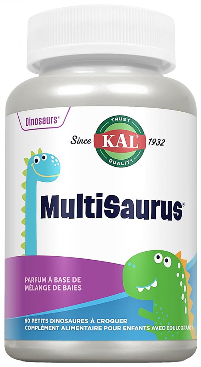 Kal Dinosaurussen Multisaurus 60 Tabletten