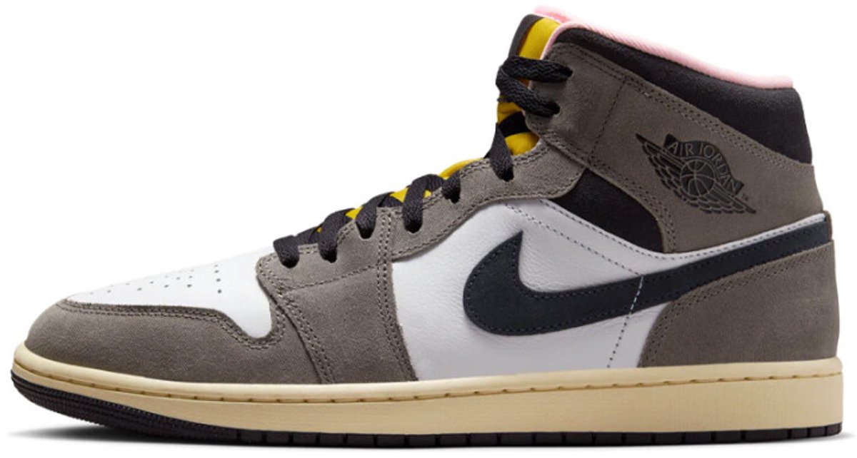 Nike Nike Air Jordan 1 Mid SE Sneaker Heren Zwart