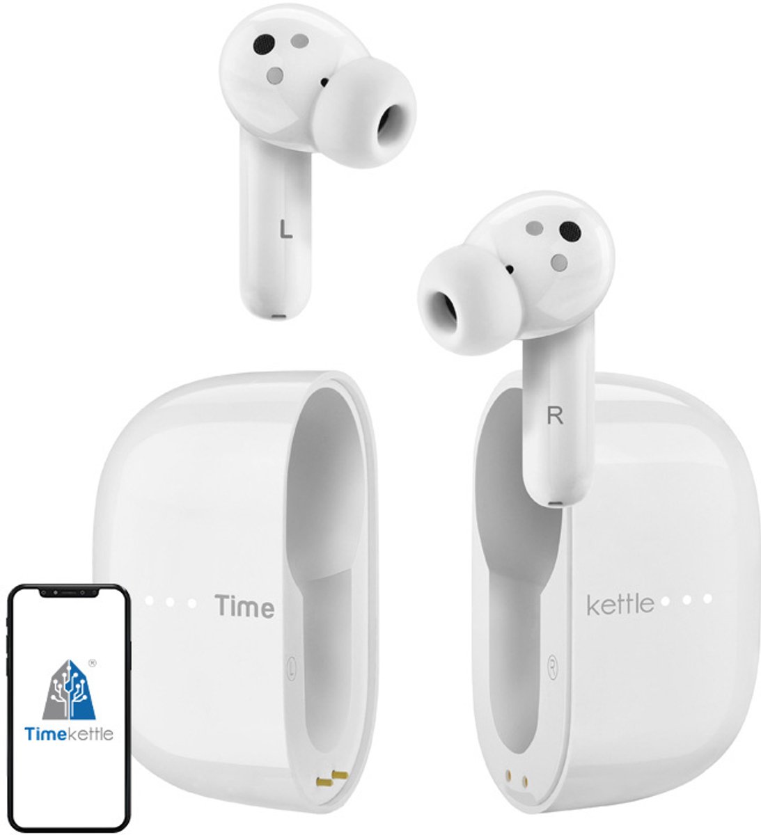Timekettle Draadloze Vertalingshoofdtelefoon Voor Android Iphone Met App