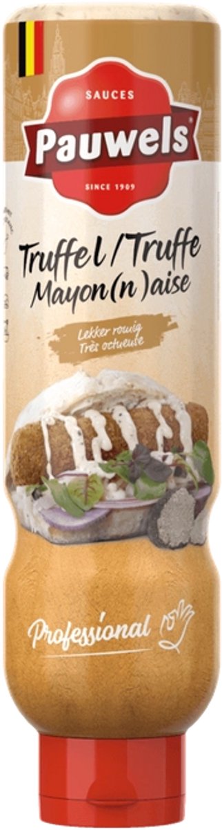 Pauwels Truffel Mayonaise Tube 875g