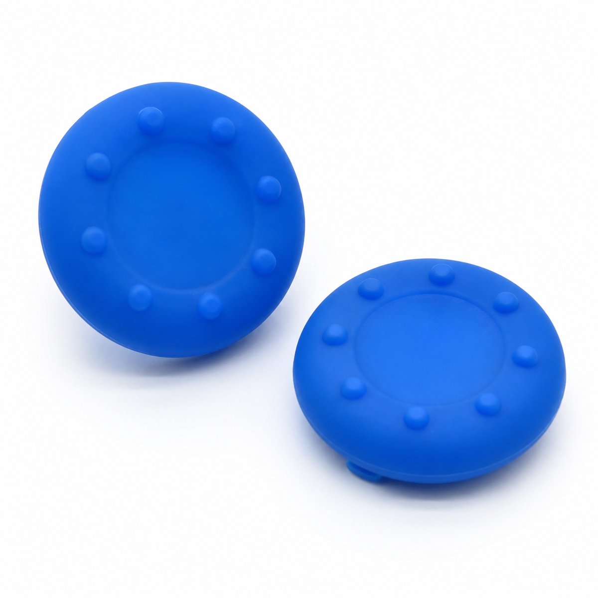 Okado Thumb Grips Blauw (1 Paar / 2 Stuks) – Siliconen Antislip Joystick Caps – Geschikt voor Switch & Switch Lite – Controller Thumbstick Grip Caps