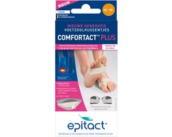 Epitact Comfortact Plus Voetzoolkussentjes - Maat 42/45 - Tegen Pijn & Eelt - 1 Paar
