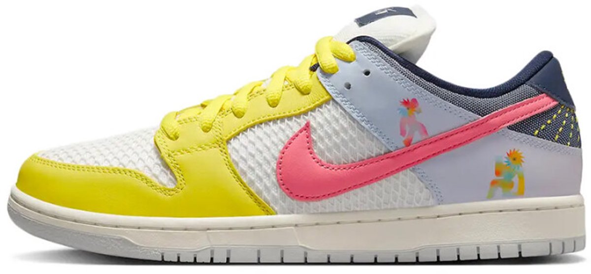 Nike SB Dunk Low Pro Be True Xavier Schipani Geel